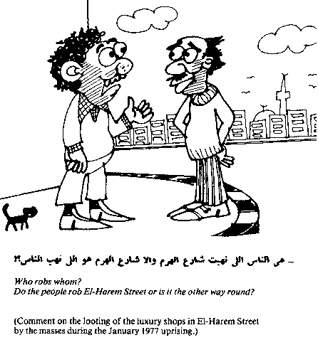 The development of class struggle in Egypt