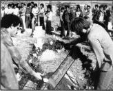The Kafr Kassem massacre’s twentieth anniversary, Oct. 29, 1976.